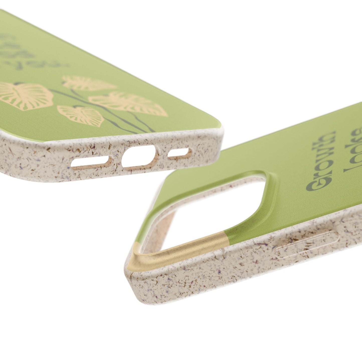 Biodegradable Phone Case - Eco-Friendly, Plant-Inspired Design, Sustainable Gift, Nature Lover's Accessory, Growth Looks Good on You
