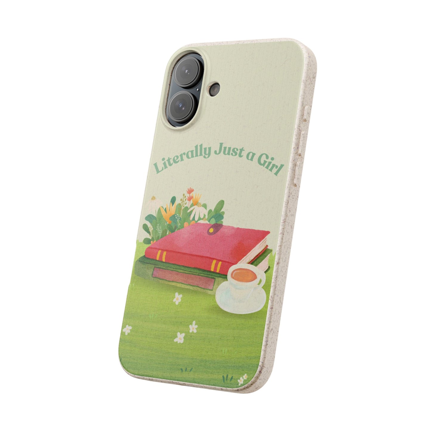 Biodegradable Phone Case, Eco-Friendly Cover, Cute Gift for Girls, Nature Lover Accessories, Sustainable Tech