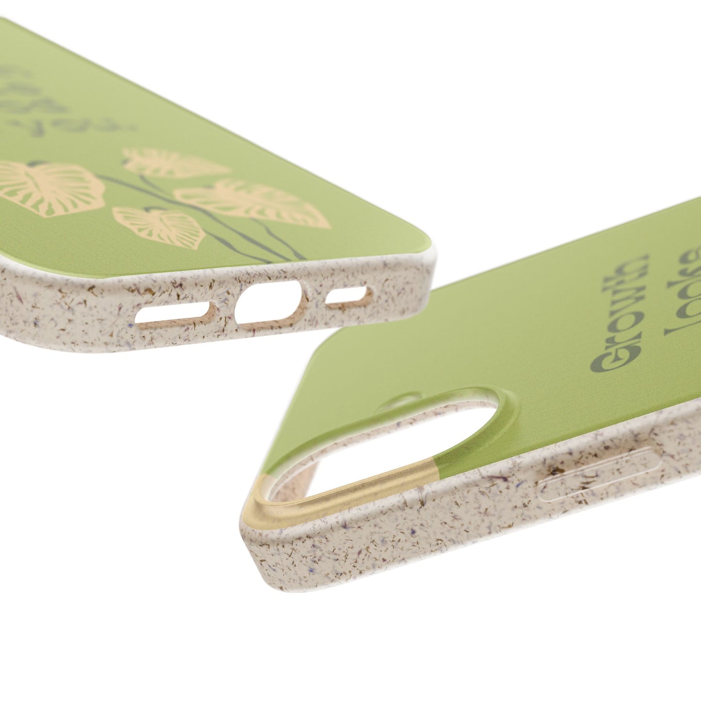 Biodegradable Phone Case - Eco-Friendly, Plant-Inspired Design, Sustainable Gift, Nature Lover's Accessory, Growth Looks Good on You