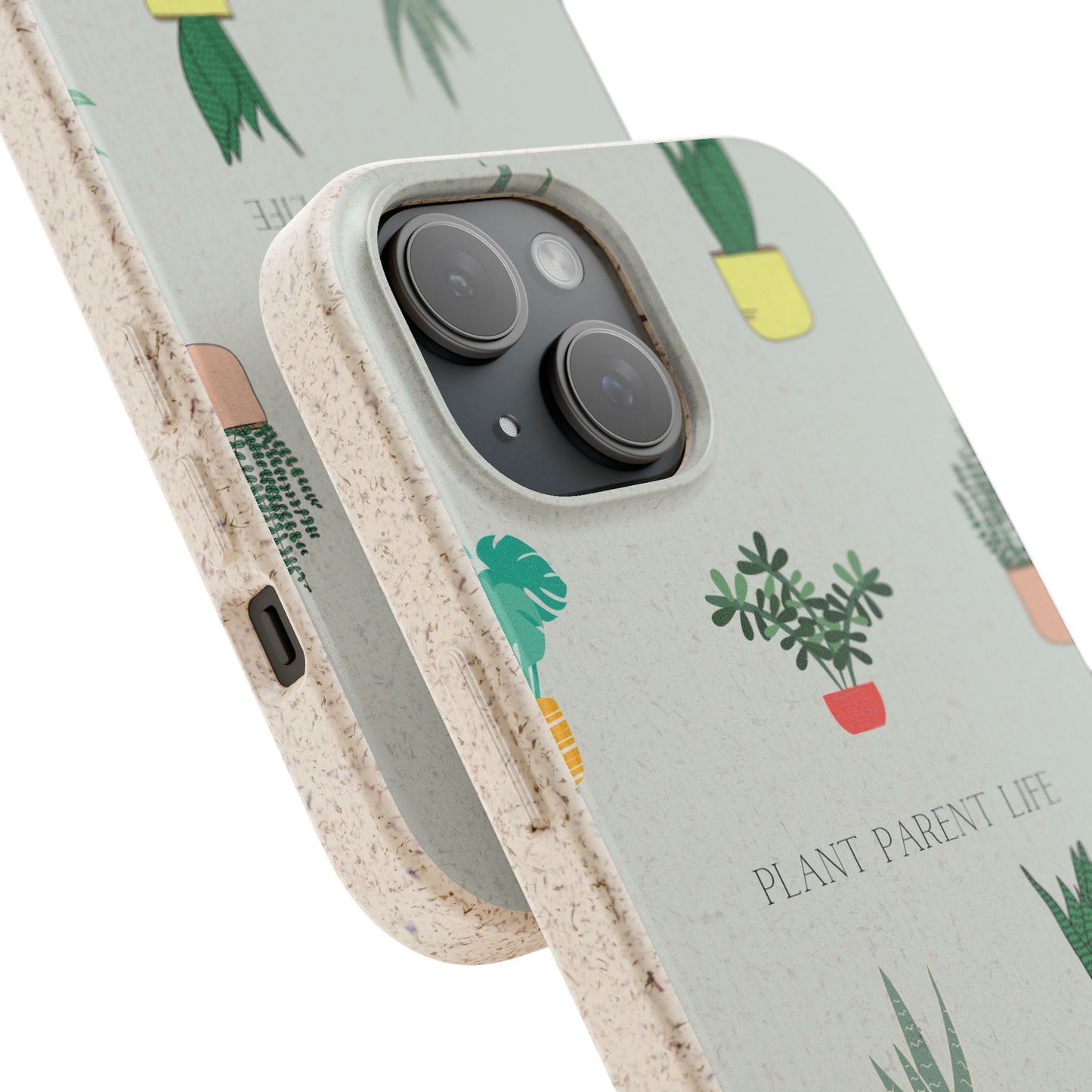 Eco-Friendly Phone Case: Plant Parent Life, Biodegradable Cover, Nature Lover Gift, Eco-Conscious Accessory, Sustainable Phone Case