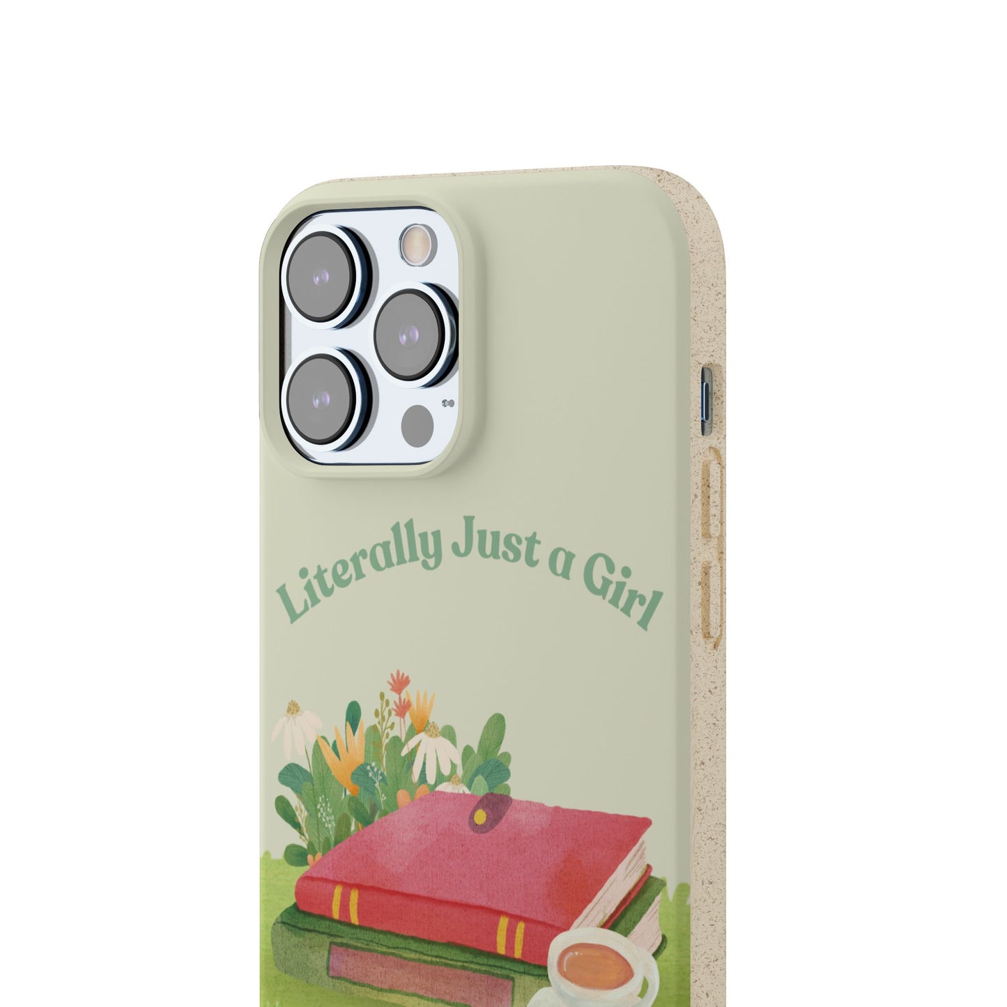 Biodegradable Phone Case, Eco-Friendly Cover, Cute Gift for Girls, Nature Lover Accessories, Sustainable Tech