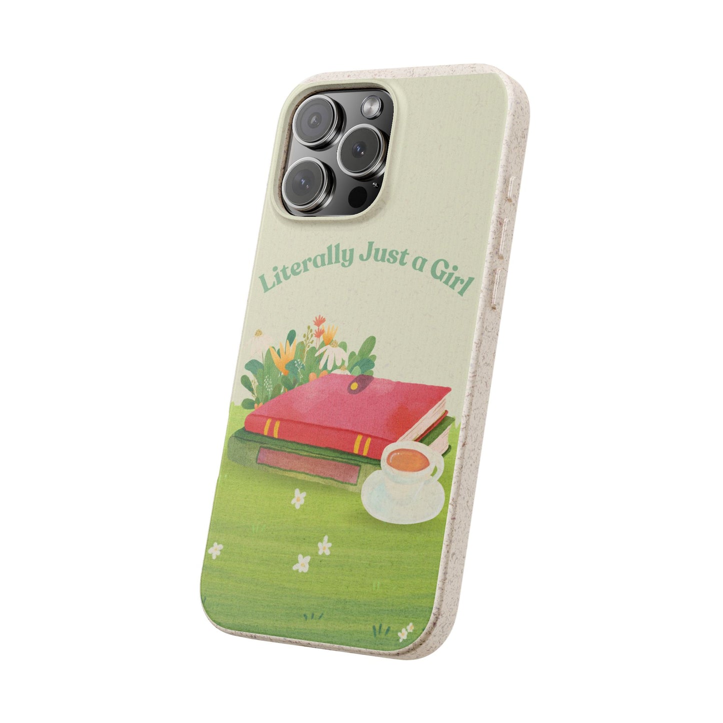 Biodegradable Phone Case, Eco-Friendly Cover, Cute Gift for Girls, Nature Lover Accessories, Sustainable Tech