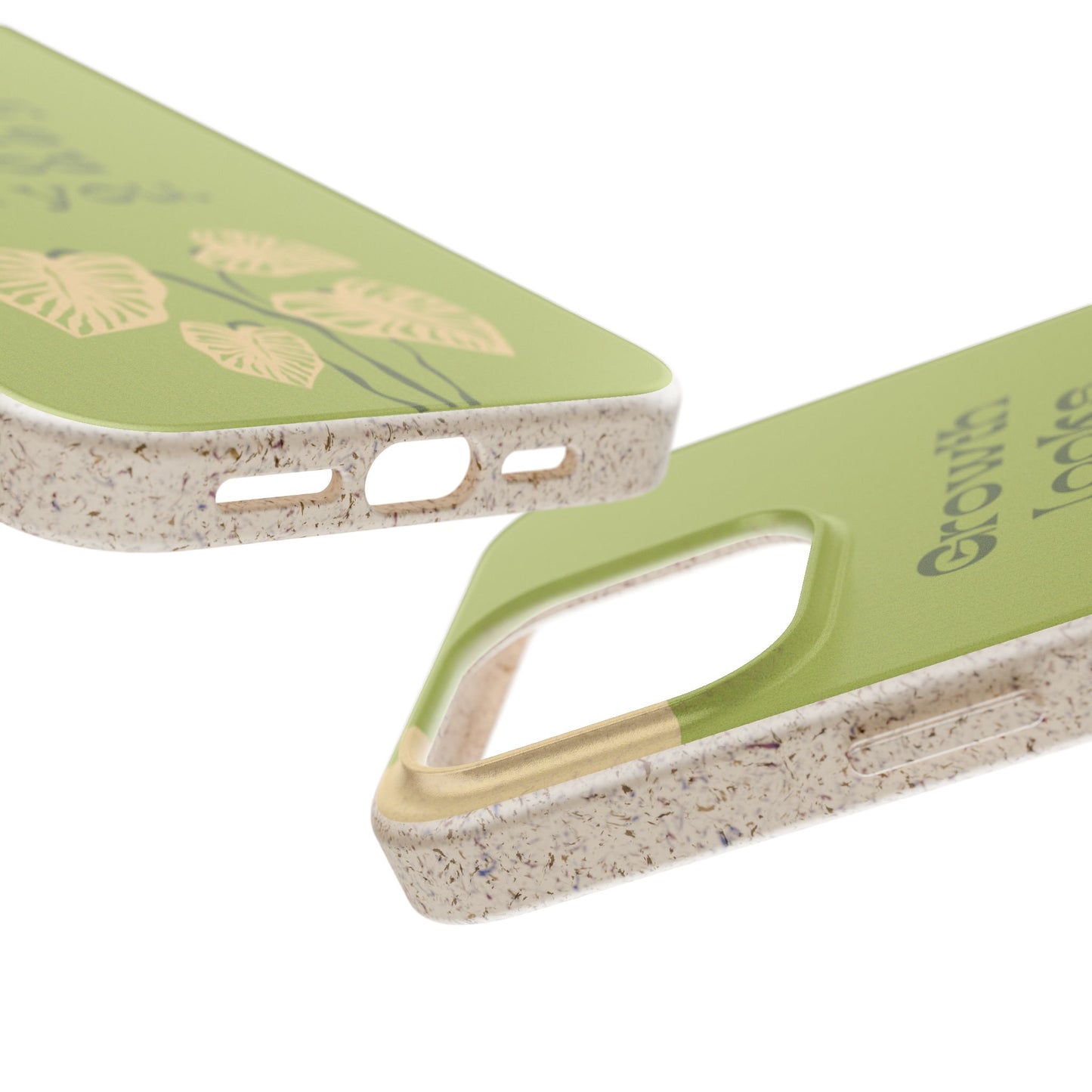 Biodegradable Phone Case - Eco-Friendly, Plant-Inspired Design, Sustainable Gift, Nature Lover's Accessory, Growth Looks Good on You