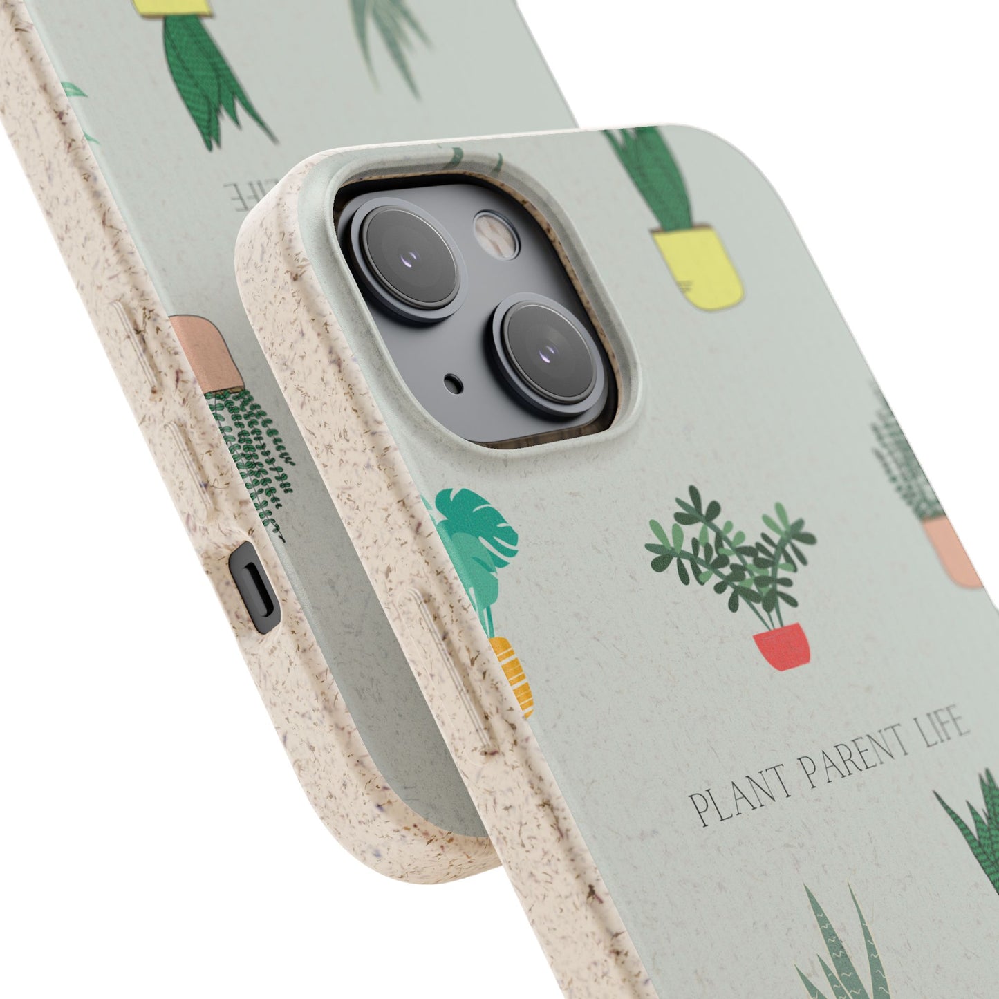 Eco-Friendly Phone Case: Plant Parent Life, Biodegradable Cover, Nature Lover Gift, Eco-Conscious Accessory, Sustainable Phone Case