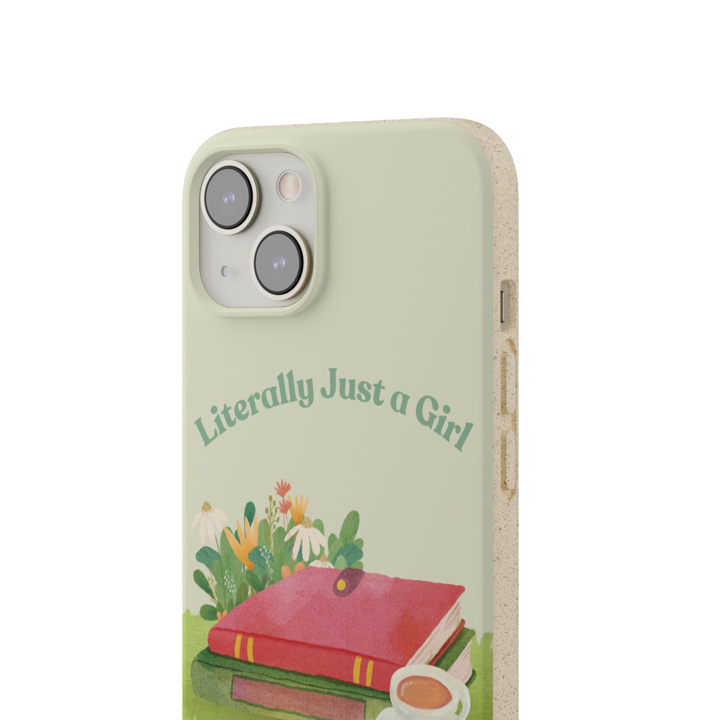 Biodegradable Phone Case, Eco-Friendly Cover, Cute Gift for Girls, Nature Lover Accessories, Sustainable Tech