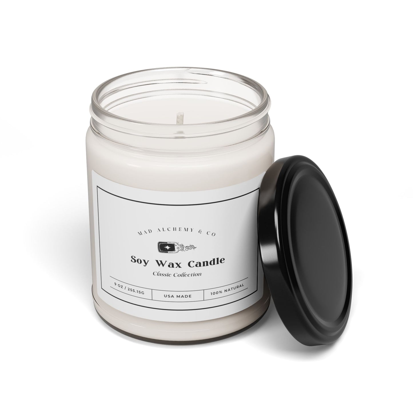 Natural Scented Soy Candle - 9oz Classic Collection