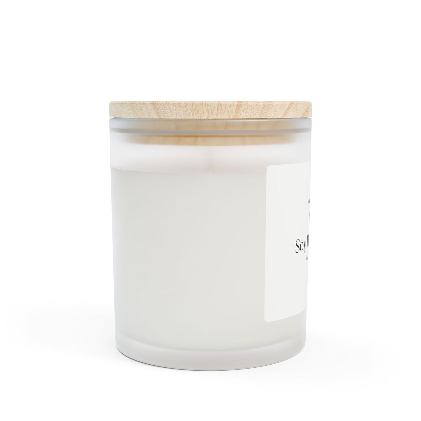 Frosted Glass Soy Wax Candle | Blackberry Vanilla | Relaxing Aromatherapy Gift, Home Decor, Self-Care, Eco-Friendly, Gift for Her