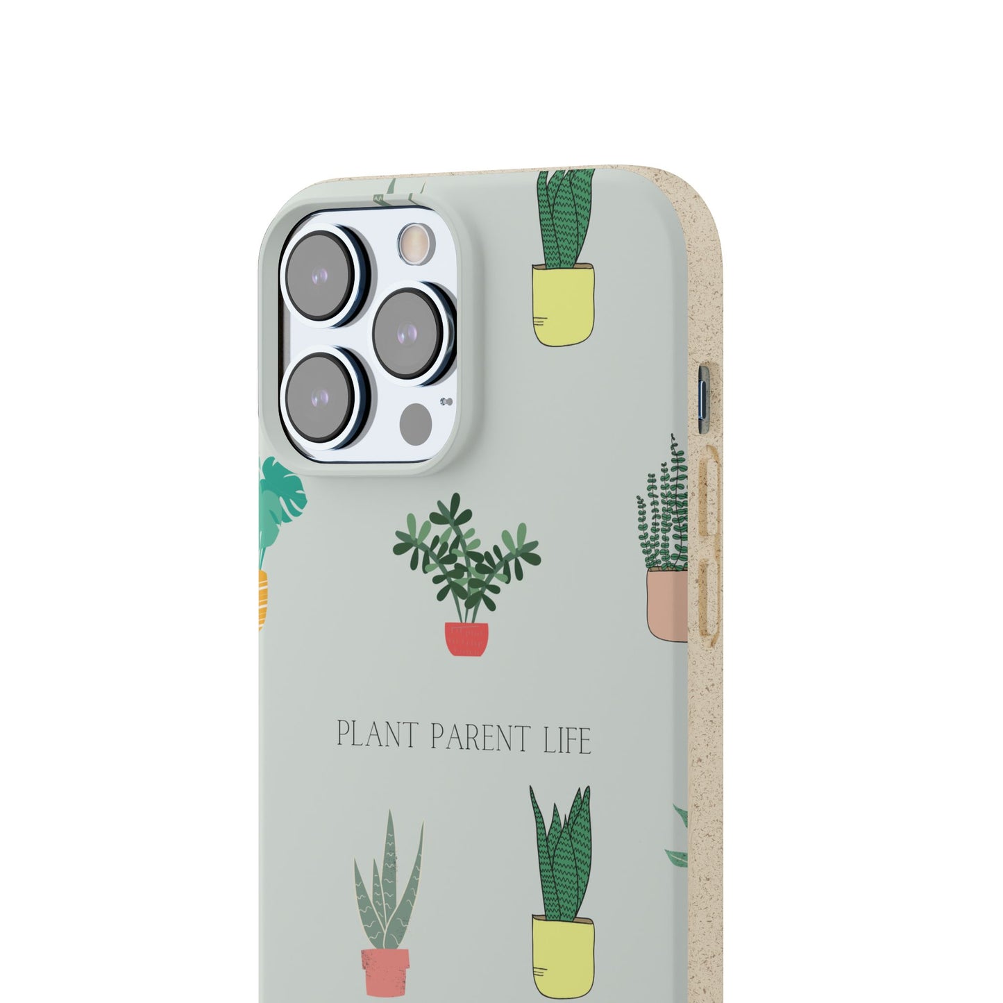 Eco-Friendly Phone Case: Plant Parent Life, Biodegradable Cover, Nature Lover Gift, Eco-Conscious Accessory, Sustainable Phone Case