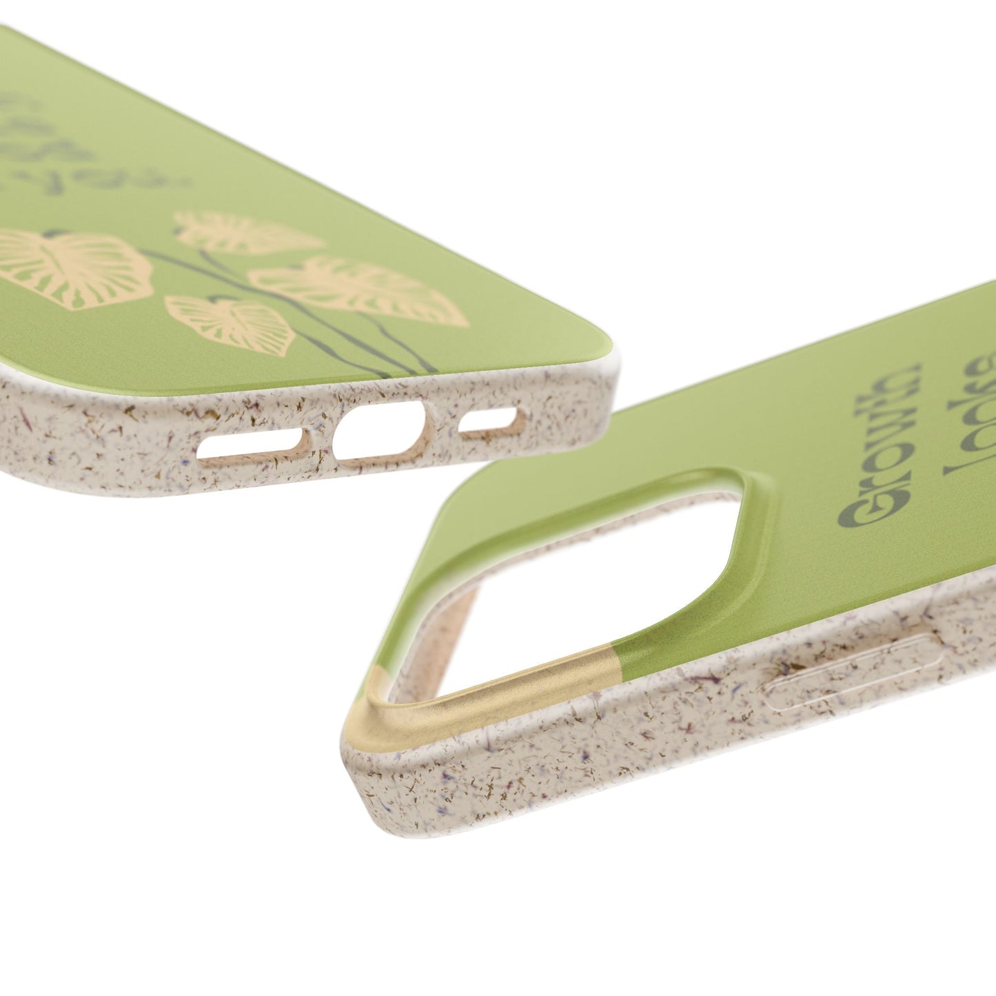 Biodegradable Phone Case - Eco-Friendly, Plant-Inspired Design, Sustainable Gift, Nature Lover's Accessory, Growth Looks Good on You