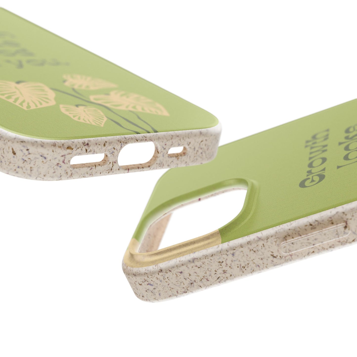 Biodegradable Phone Case - Eco-Friendly, Plant-Inspired Design, Sustainable Gift, Nature Lover's Accessory, Growth Looks Good on You