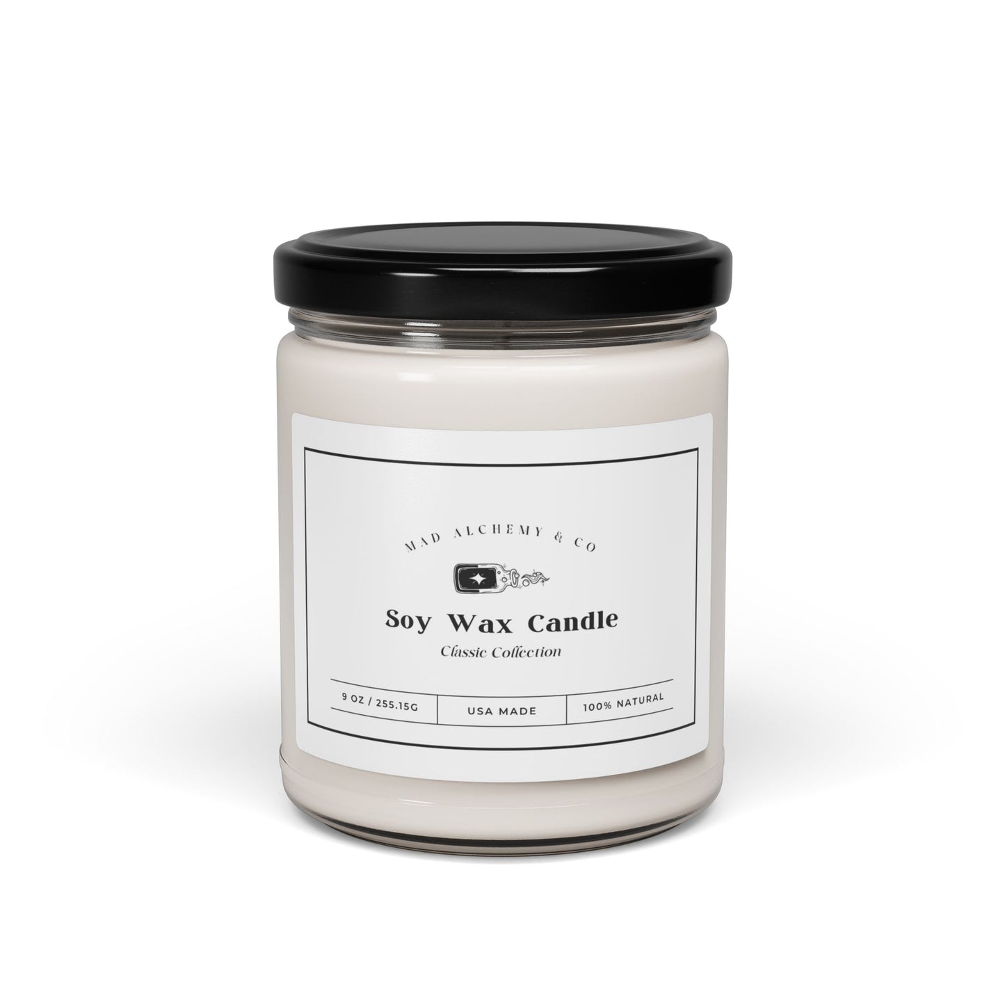 Natural Scented Soy Candle - 9oz Classic Collection
