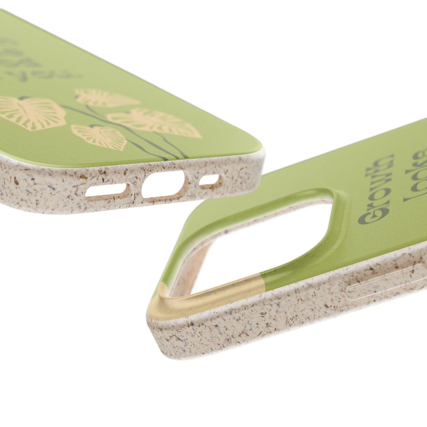 Biodegradable Phone Case - Eco-Friendly, Plant-Inspired Design, Sustainable Gift, Nature Lover's Accessory, Growth Looks Good on You