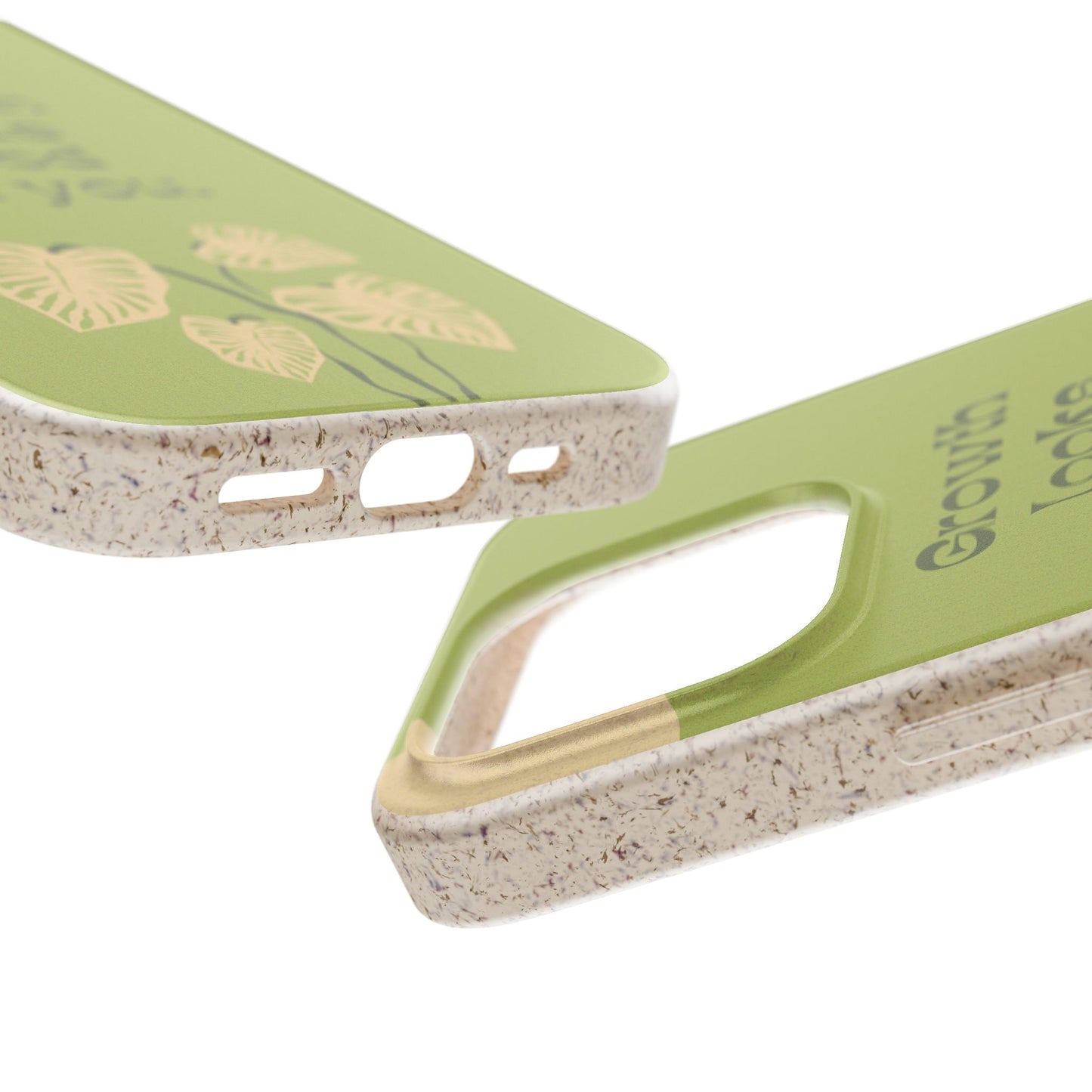 Biodegradable Phone Case - Eco-Friendly, Plant-Inspired Design, Sustainable Gift, Nature Lover's Accessory, Growth Looks Good on You