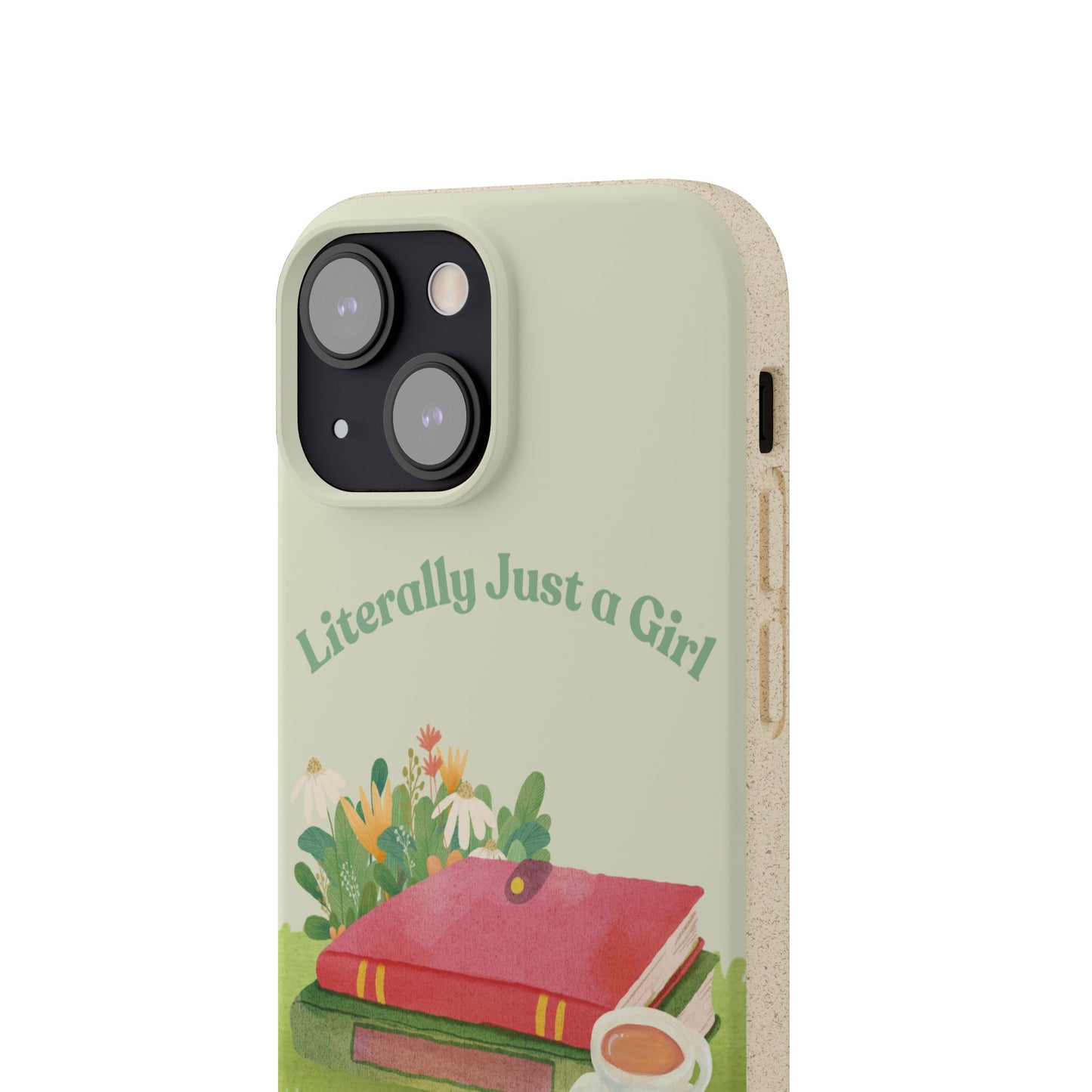 Biodegradable Phone Case, Eco-Friendly Cover, Cute Gift for Girls, Nature Lover Accessories, Sustainable Tech
