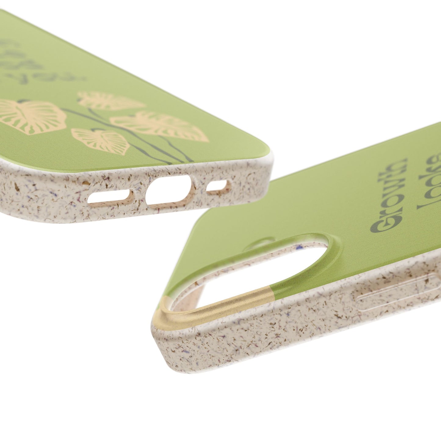 Biodegradable Phone Case - Eco-Friendly, Plant-Inspired Design, Sustainable Gift, Nature Lover's Accessory, Growth Looks Good on You