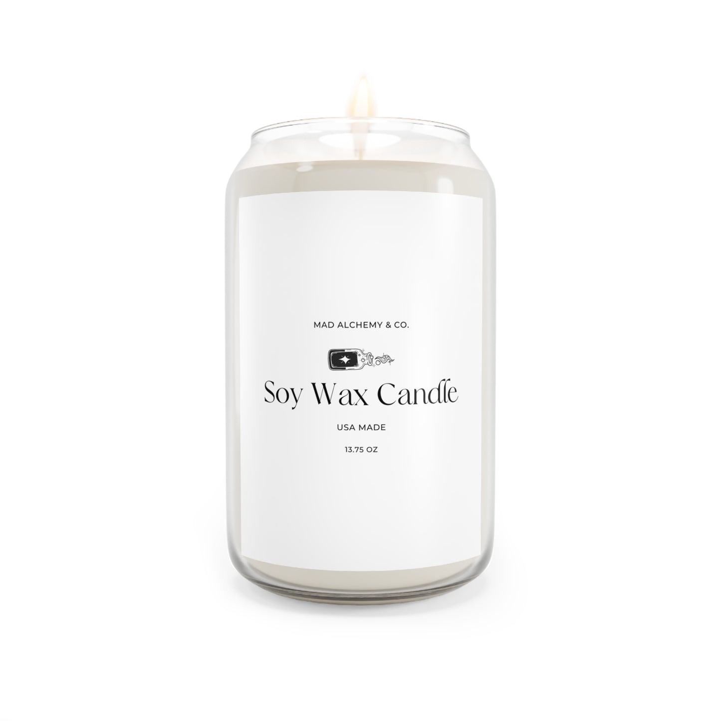 Natural Soy Wax Scented Candle - 13.75 oz, USA Made