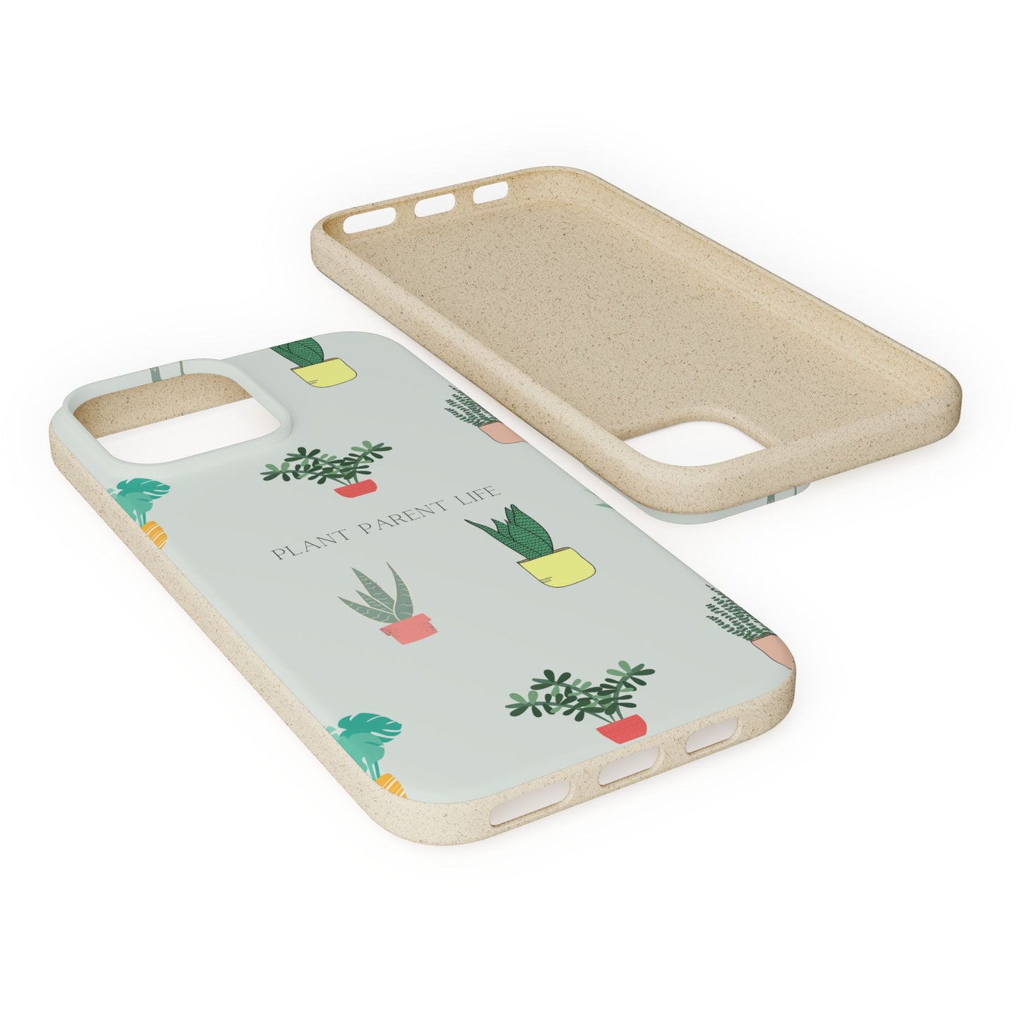 Eco-Friendly Phone Case: Plant Parent Life, Biodegradable Cover, Nature Lover Gift, Eco-Conscious Accessory, Sustainable Phone Case