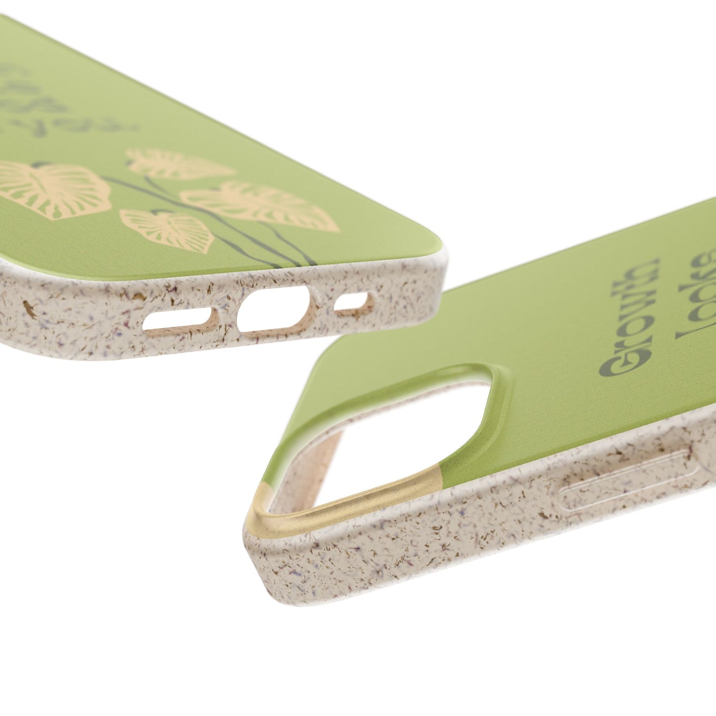 Biodegradable Phone Case - Eco-Friendly, Plant-Inspired Design, Sustainable Gift, Nature Lover's Accessory, Growth Looks Good on You