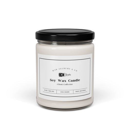 Natural Scented Soy Candle - 9oz Classic Collection