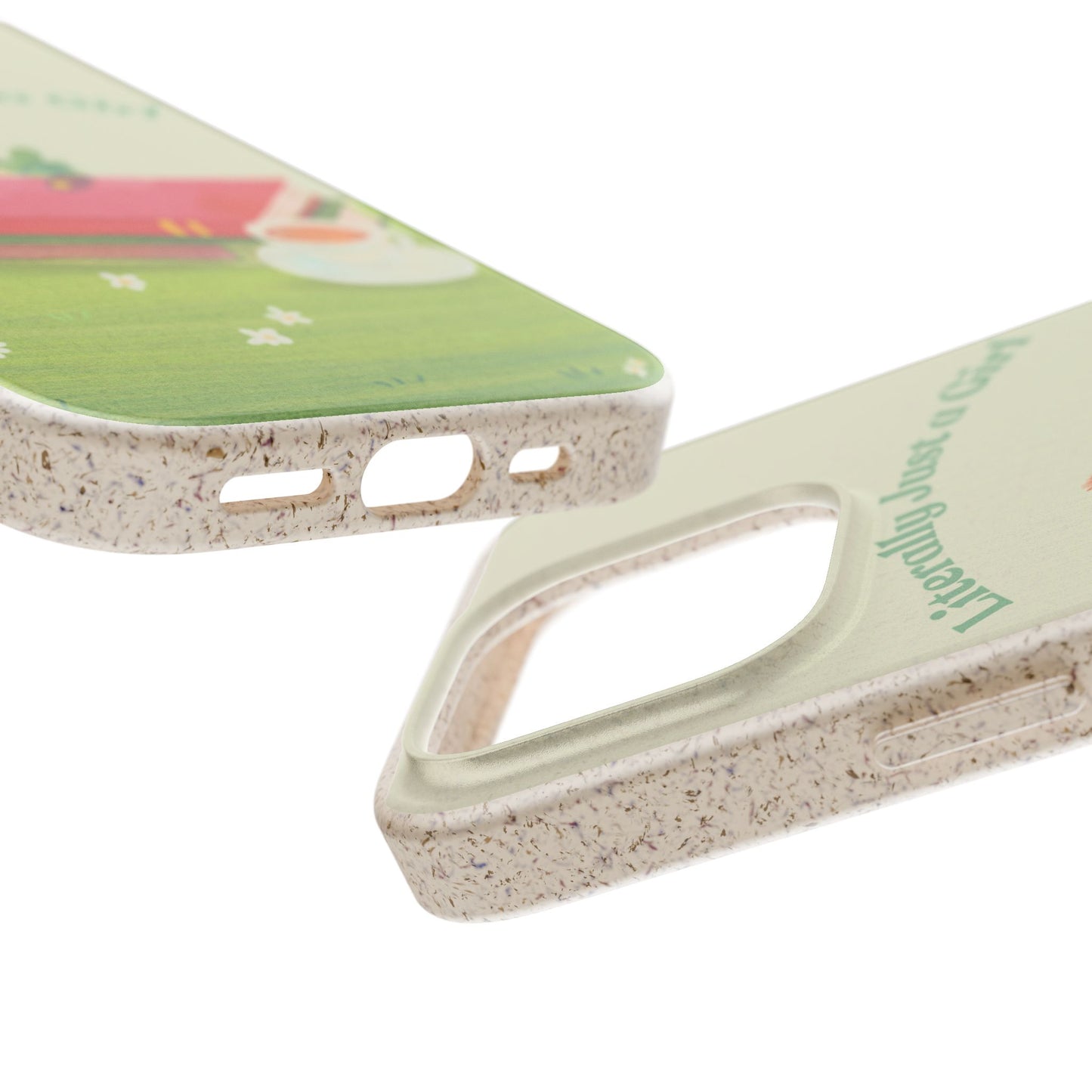 Biodegradable Phone Case, Eco-Friendly Cover, Cute Gift for Girls, Nature Lover Accessories, Sustainable Tech