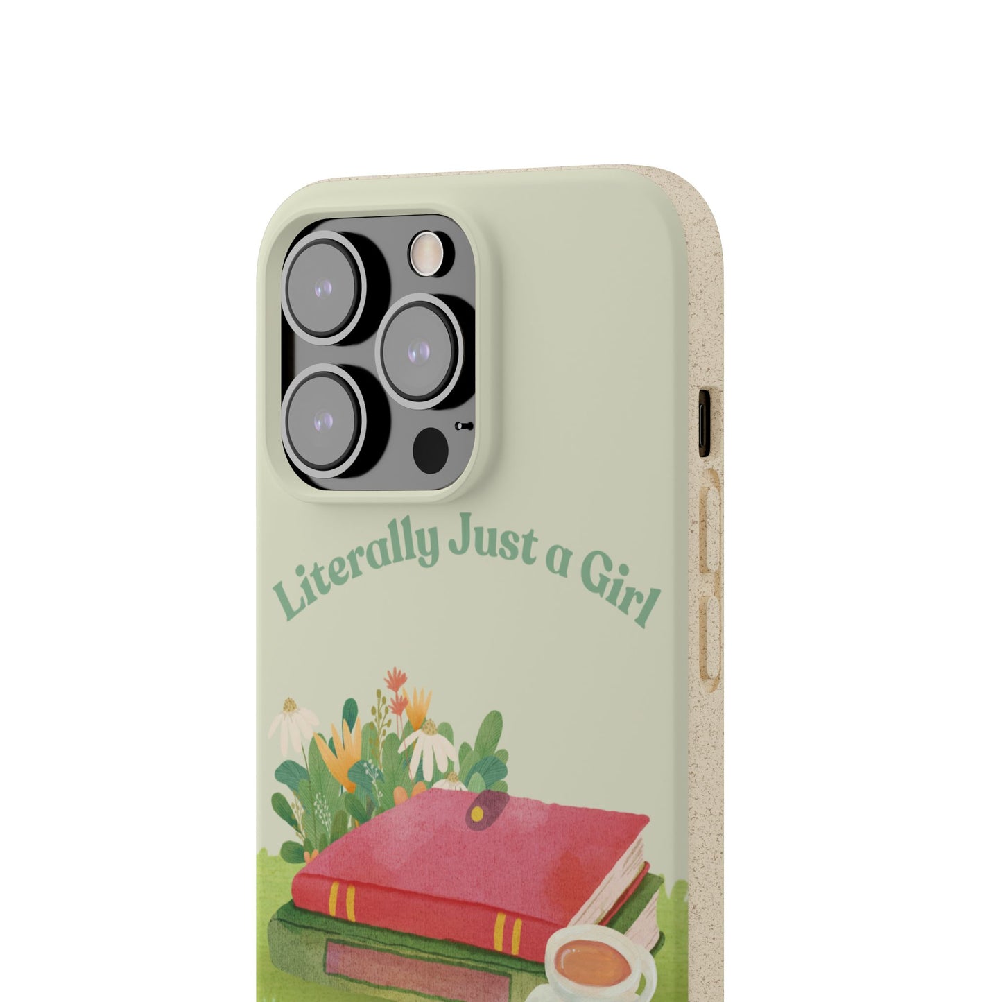 Biodegradable Phone Case, Eco-Friendly Cover, Cute Gift for Girls, Nature Lover Accessories, Sustainable Tech