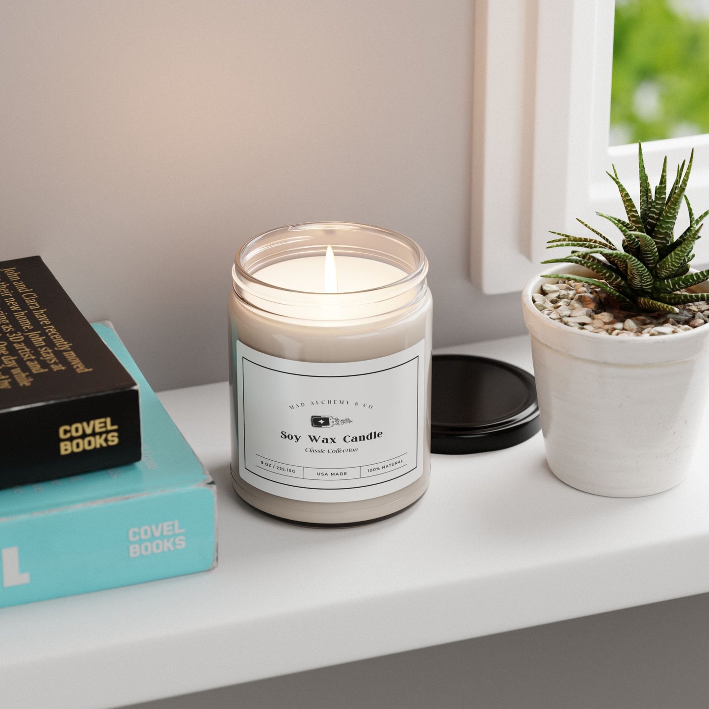 Natural Scented Soy Candle - 9oz Classic Collection