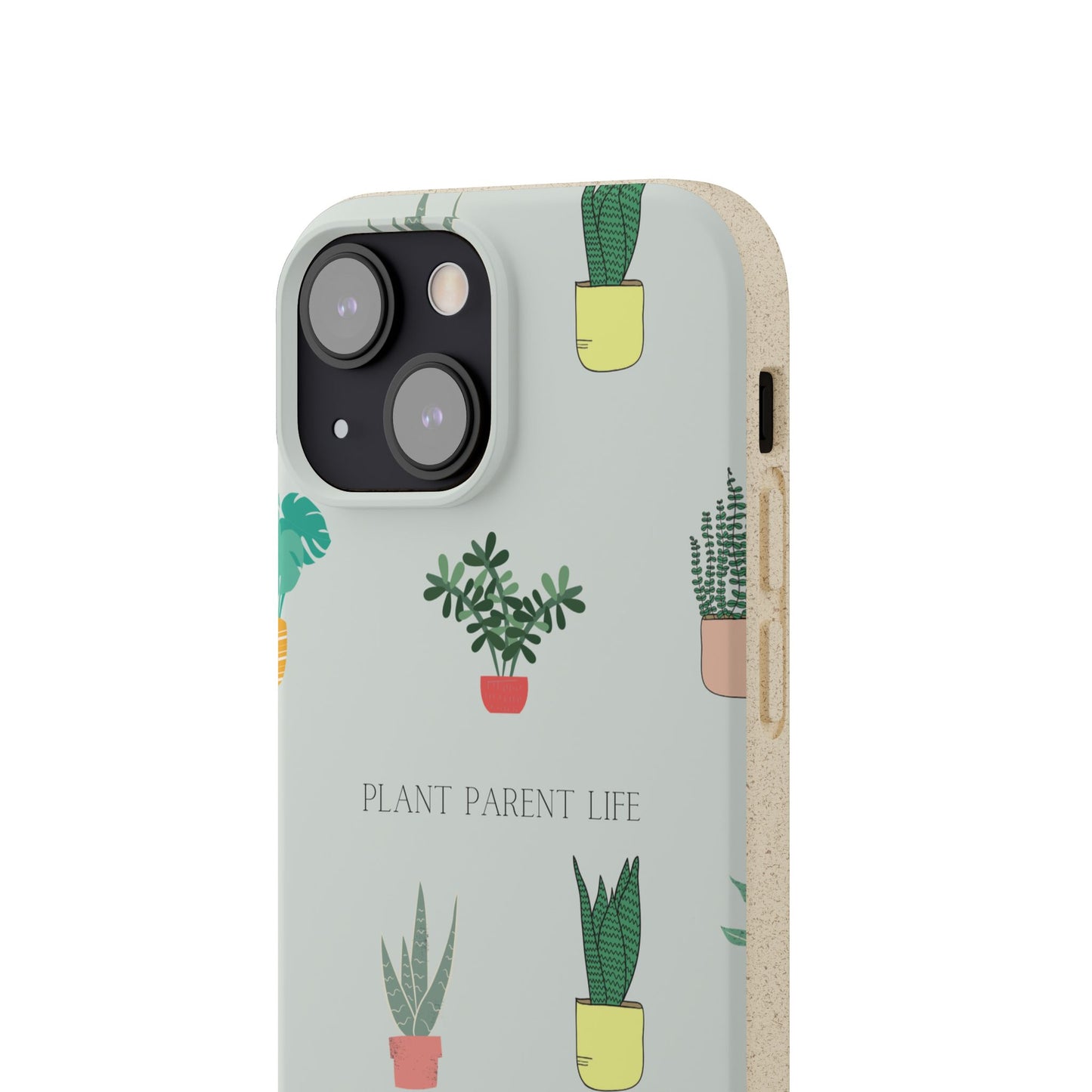 Eco-Friendly Phone Case: Plant Parent Life, Biodegradable Cover, Nature Lover Gift, Eco-Conscious Accessory, Sustainable Phone Case