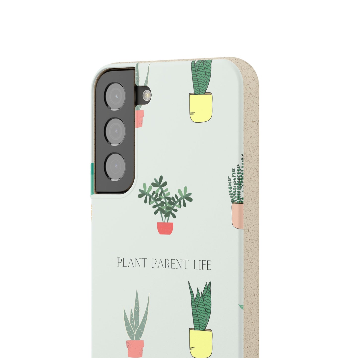 Eco-Friendly Phone Case: Plant Parent Life, Biodegradable Cover, Nature Lover Gift, Eco-Conscious Accessory, Sustainable Phone Case