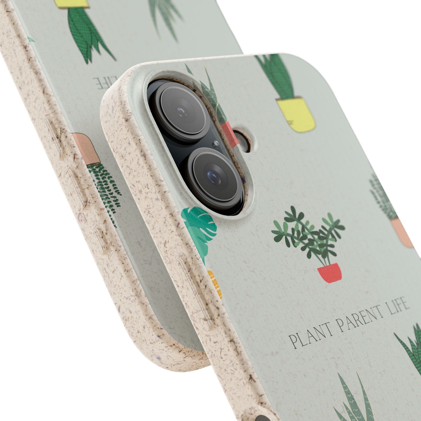 Eco-Friendly Phone Case: Plant Parent Life, Biodegradable Cover, Nature Lover Gift, Eco-Conscious Accessory, Sustainable Phone Case