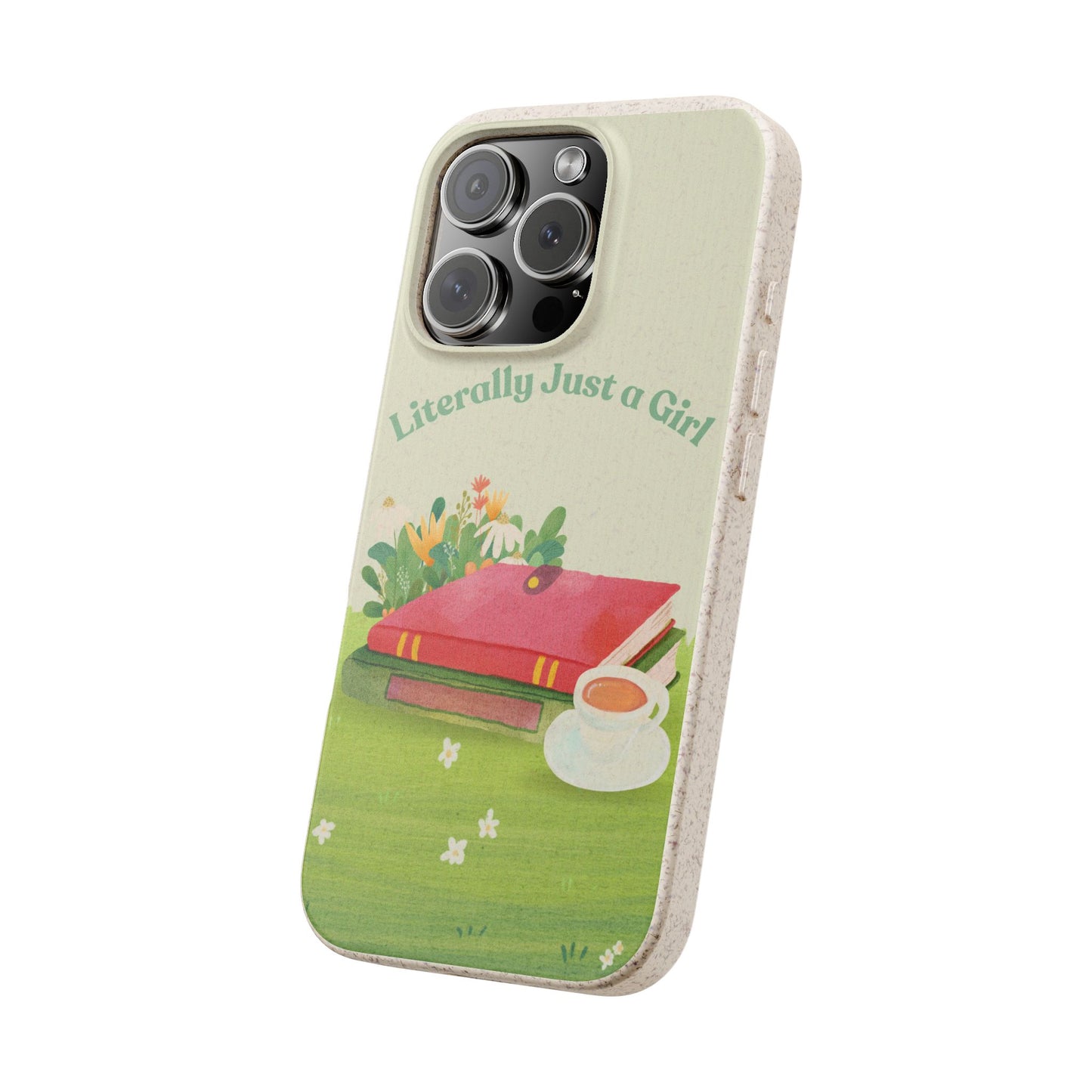 Biodegradable Phone Case, Eco-Friendly Cover, Cute Gift for Girls, Nature Lover Accessories, Sustainable Tech