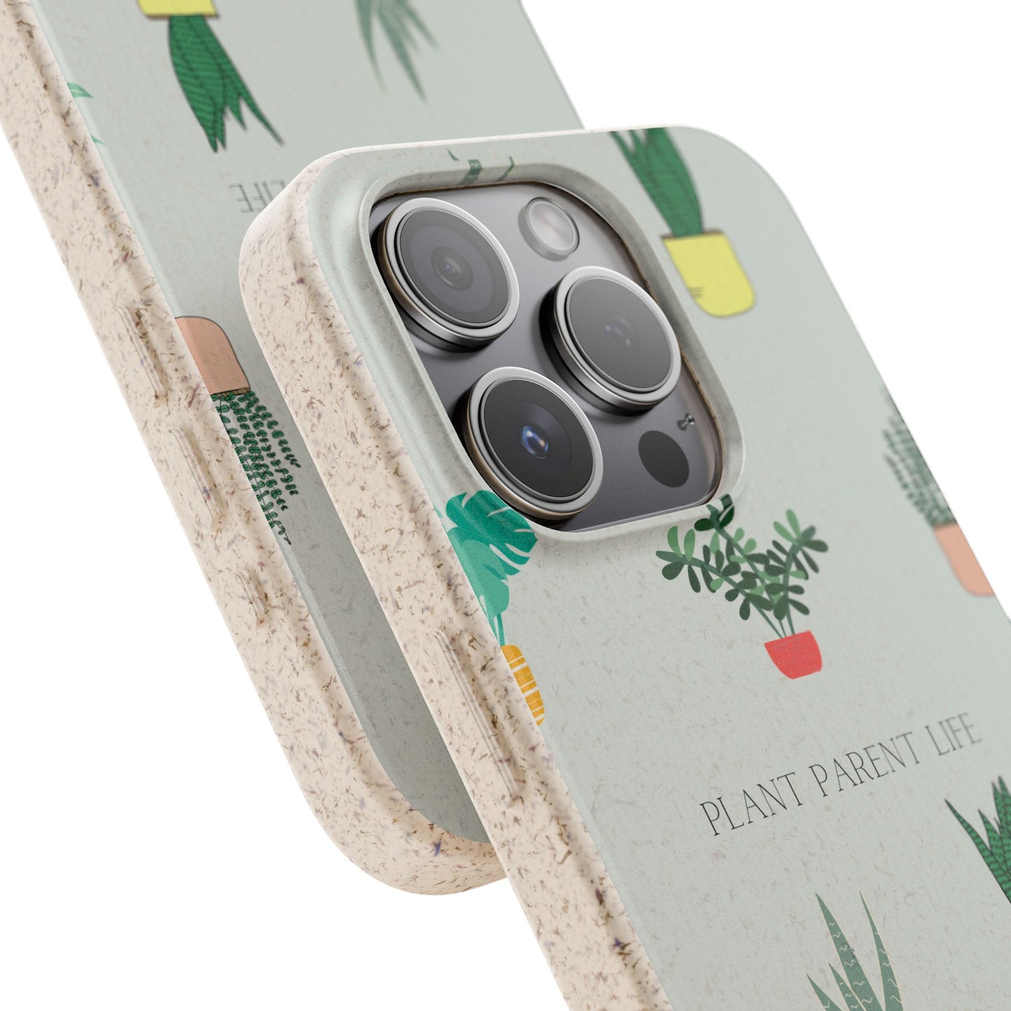 Eco-Friendly Phone Case: Plant Parent Life, Biodegradable Cover, Nature Lover Gift, Eco-Conscious Accessory, Sustainable Phone Case