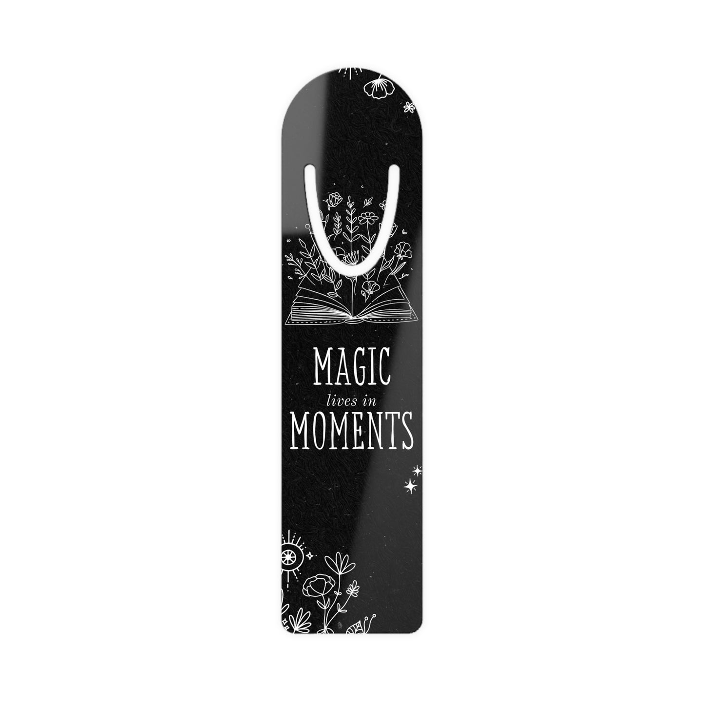 Magical Moments Bookmark, Enchanting Page Marker, Gift for Book Lovers, Reading Accessories, Literary Decor