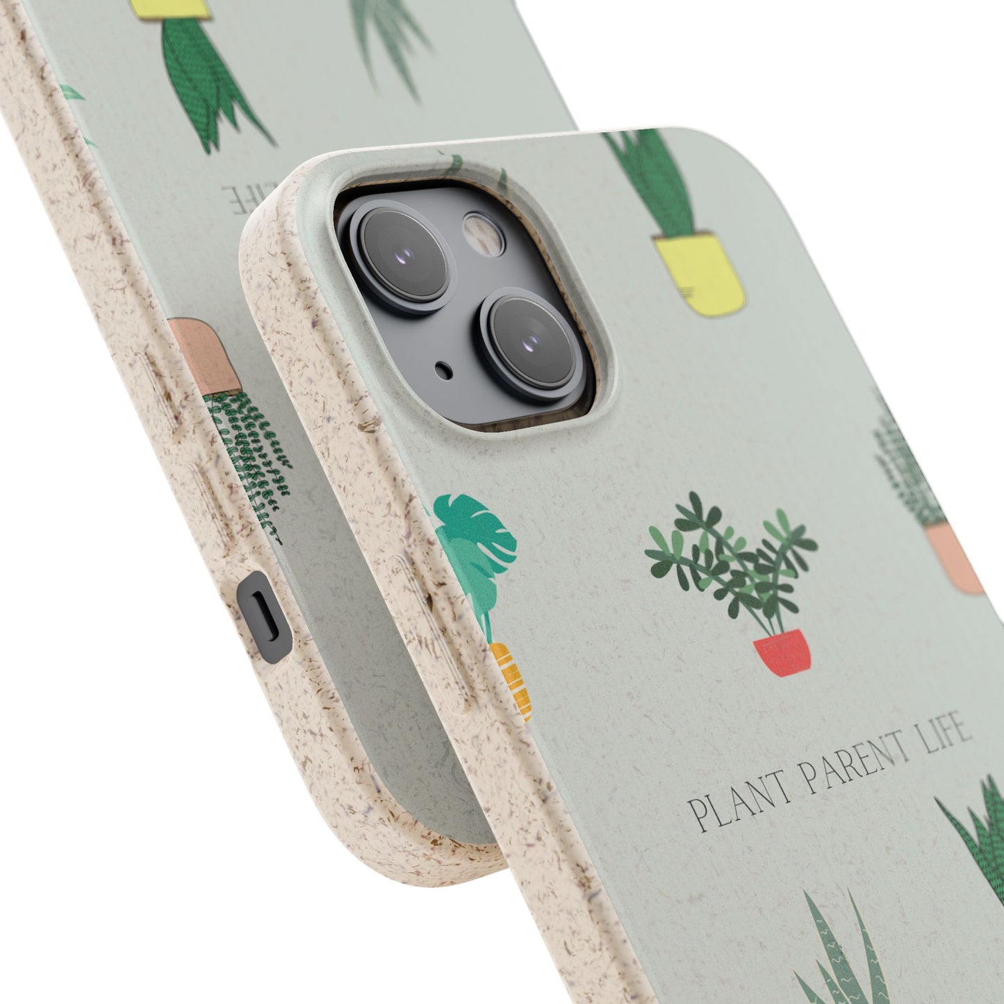 Eco-Friendly Phone Case: Plant Parent Life, Biodegradable Cover, Nature Lover Gift, Eco-Conscious Accessory, Sustainable Phone Case