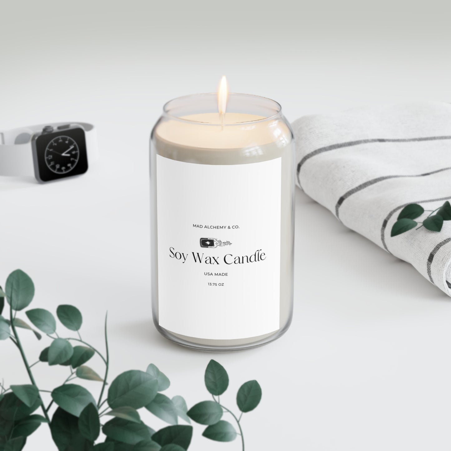 Natural Soy Wax Scented Candle - 13.75 oz, USA Made